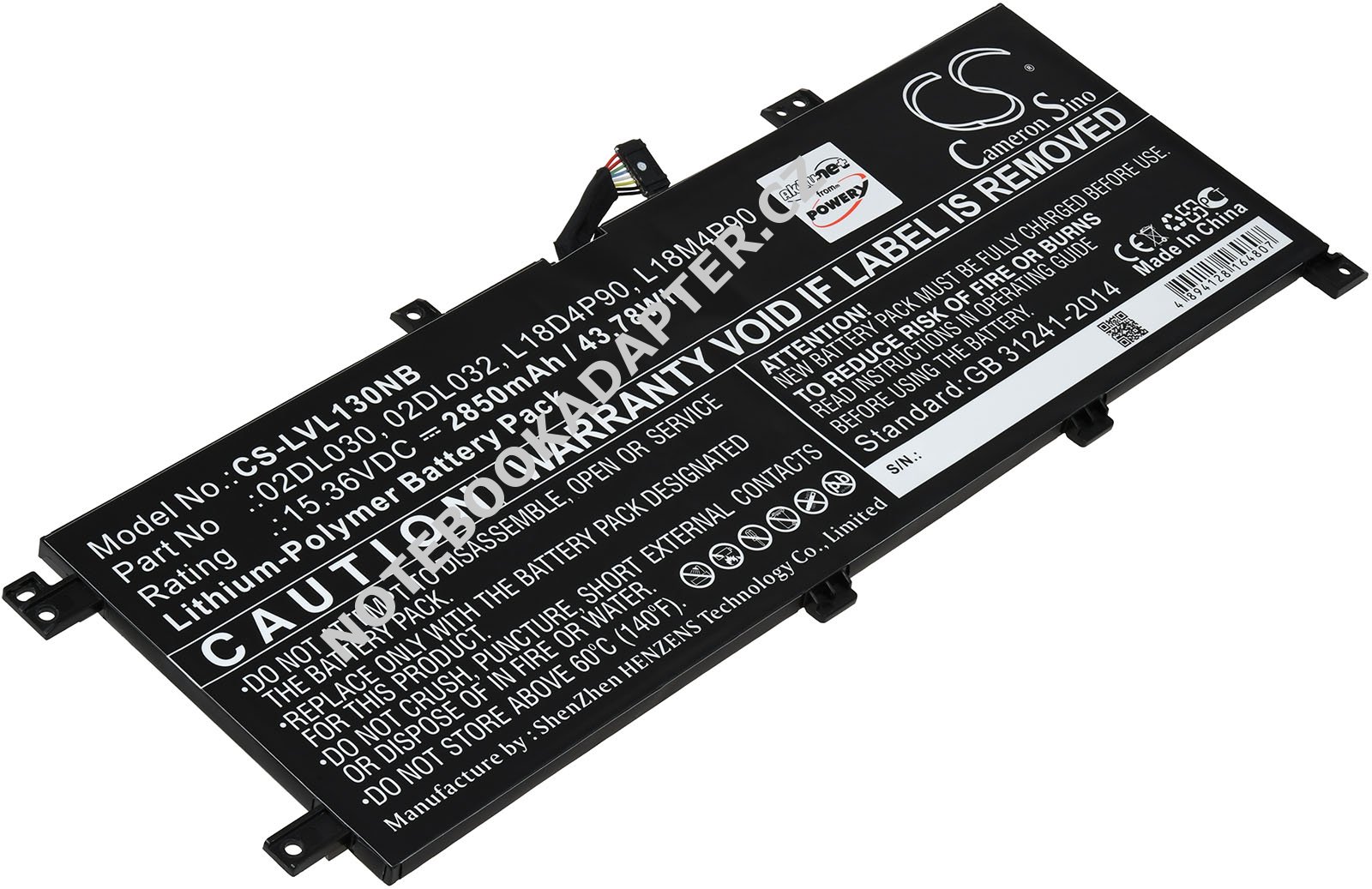 aku kompatibilní s Lenovo Typ 5B10W13933