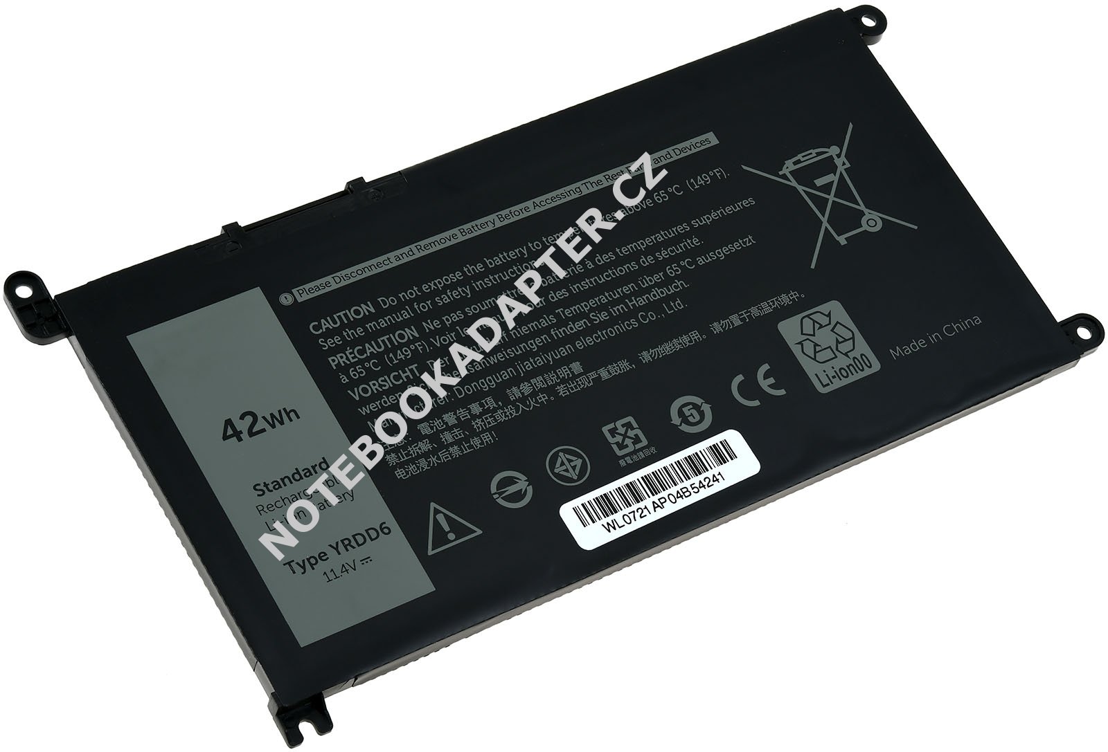 aku pro 2 in 1 Touchscreen Dell Inspiron 14 5481 Serie