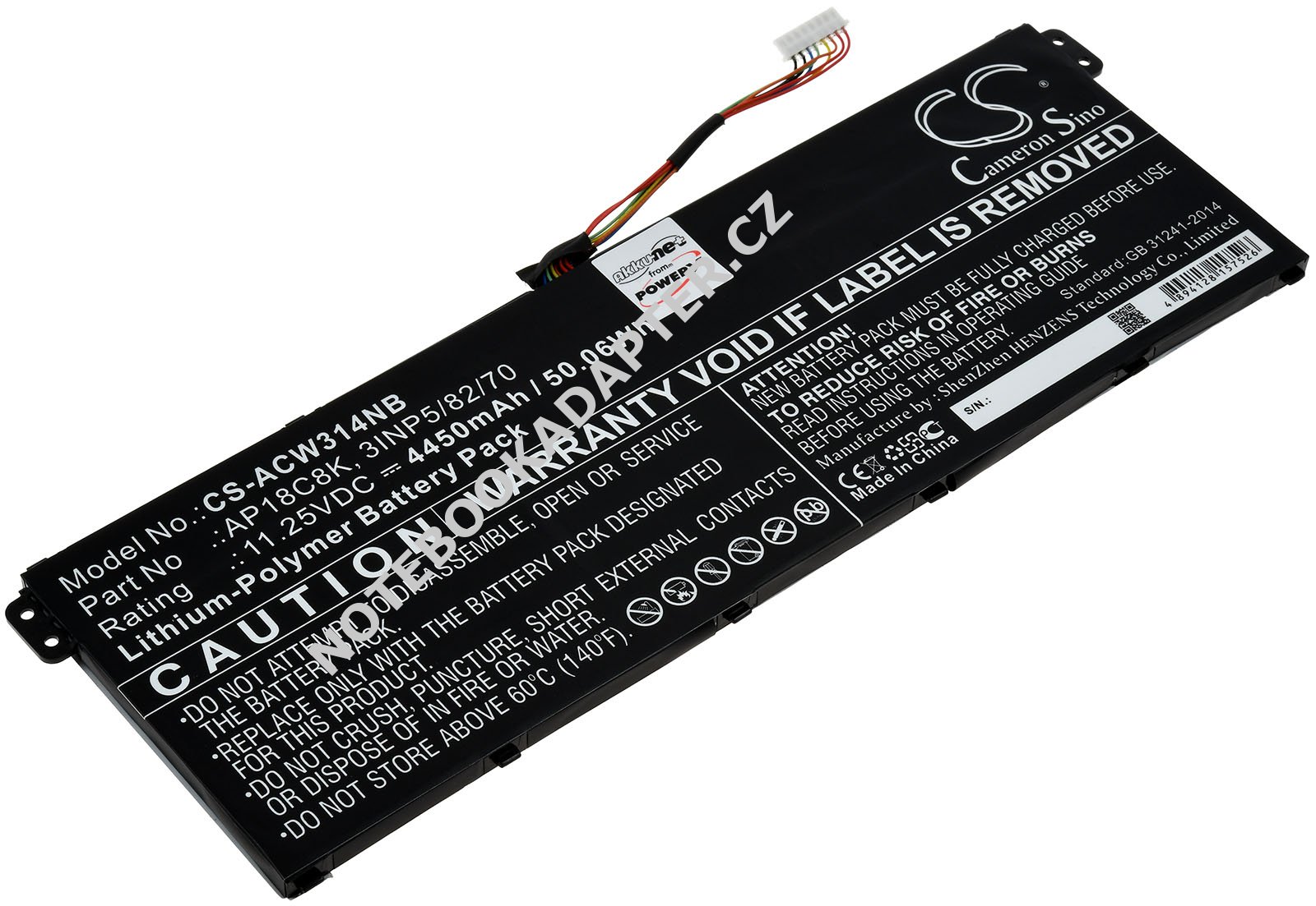 aku pro Acer Aspire 5 A514-52-58U3