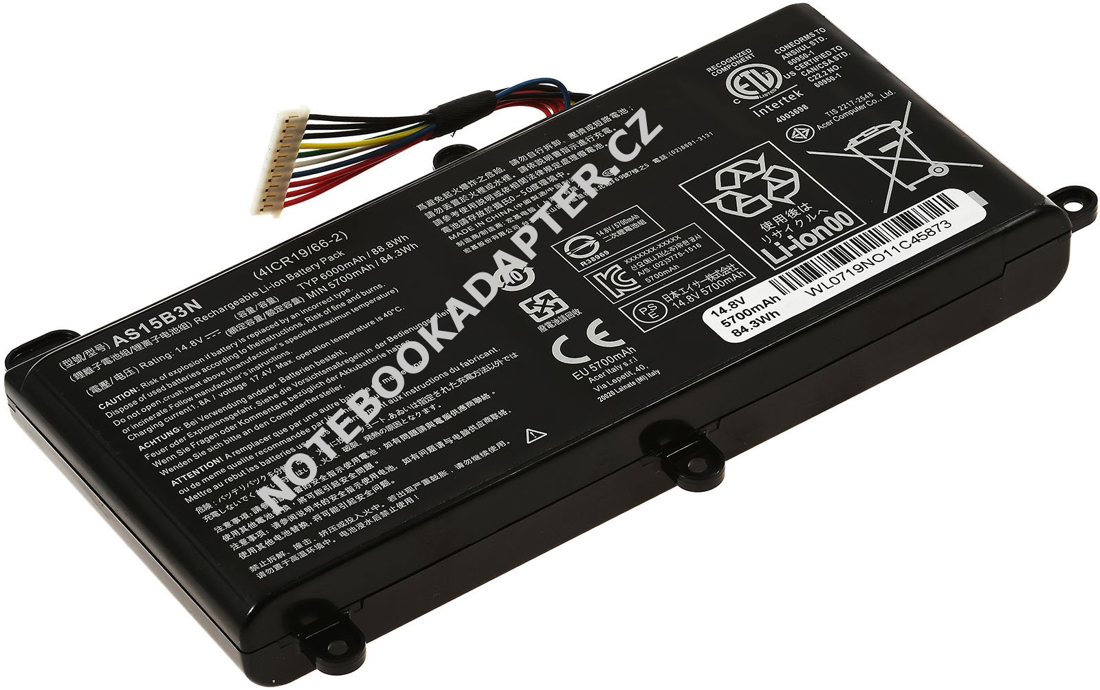 aku pro Acer Typ 4ICR19/66-2