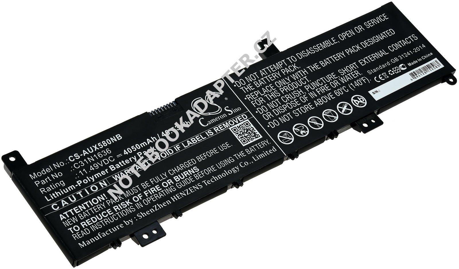 aku pro Asus N580GD-FI018T