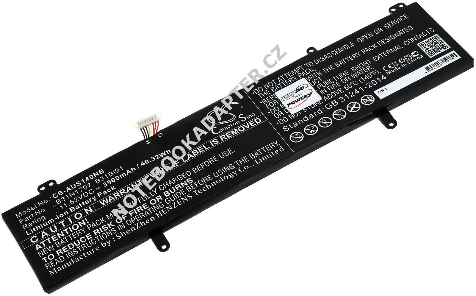 aku pro Asus VivoBook 14 410UN, VivoBook 14 A411UF, VivoBook 14 F411UF