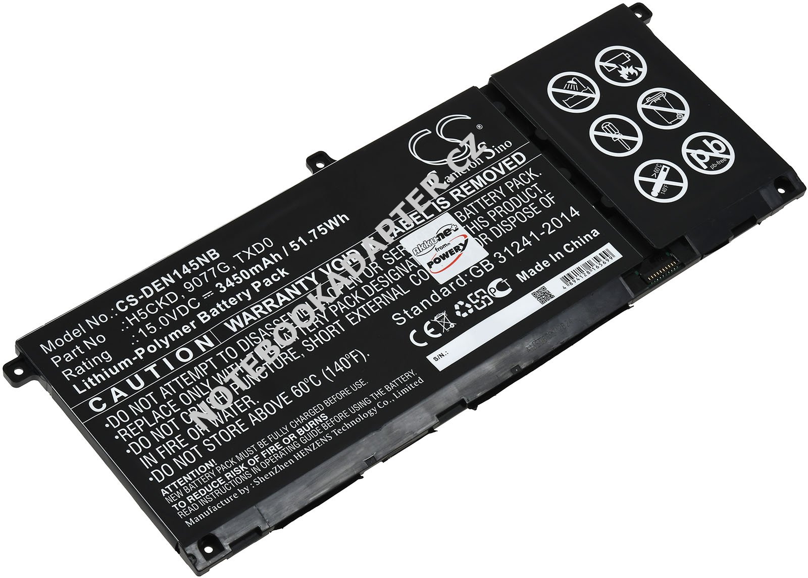 aku pro Dell Latitude 15 3510