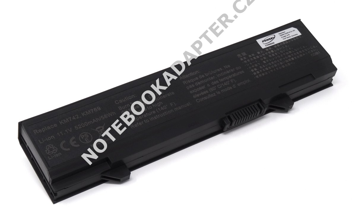 aku pro Dell Latitude E5400 Serie 5200mAh