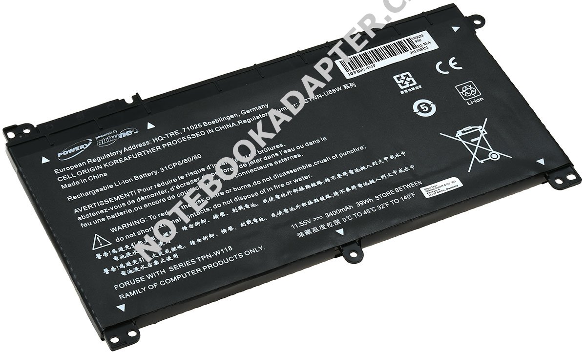 aku pro HP Typ 843537-421