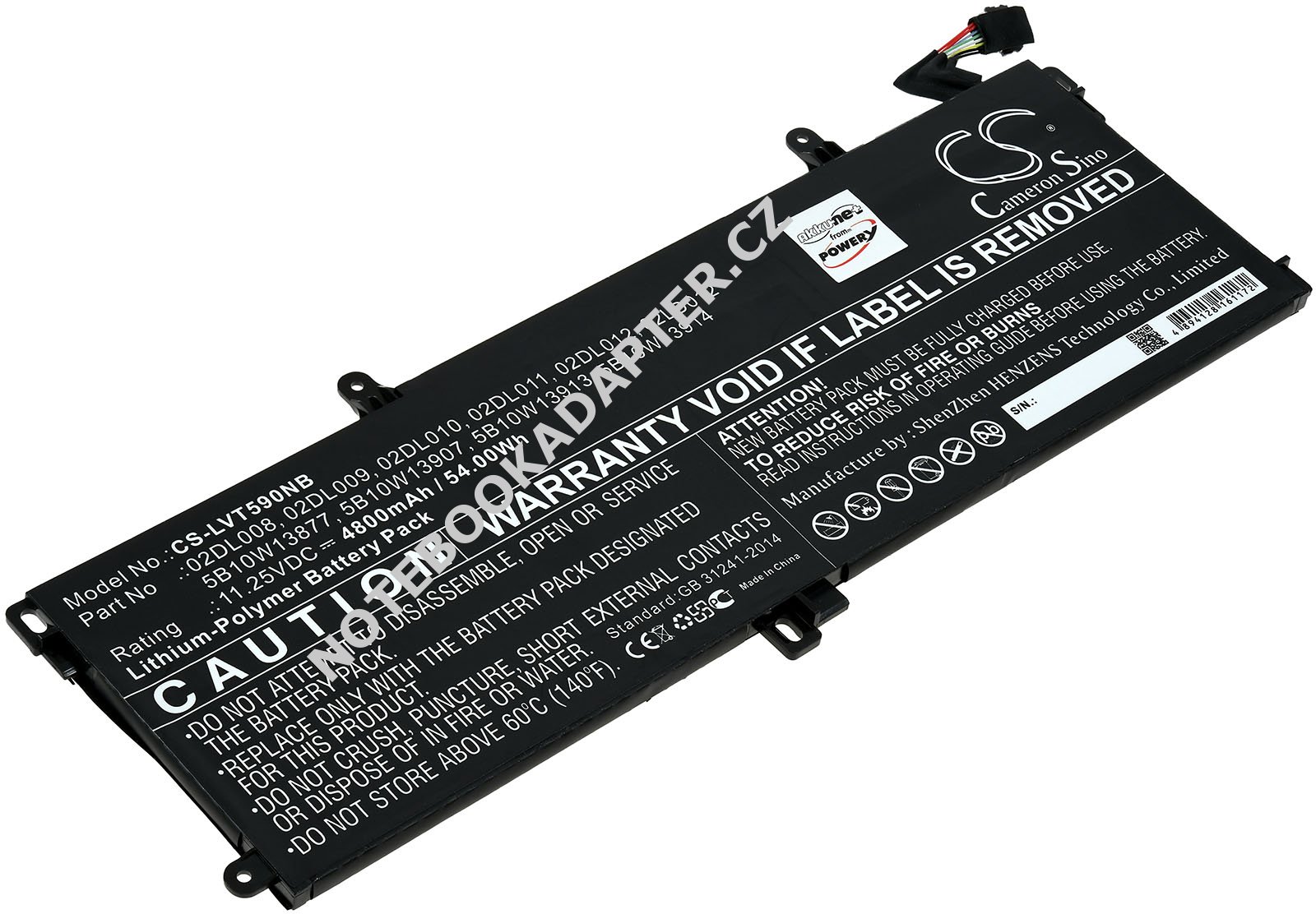 aku pro Lenovo ThinkPad T590 20N40018CD