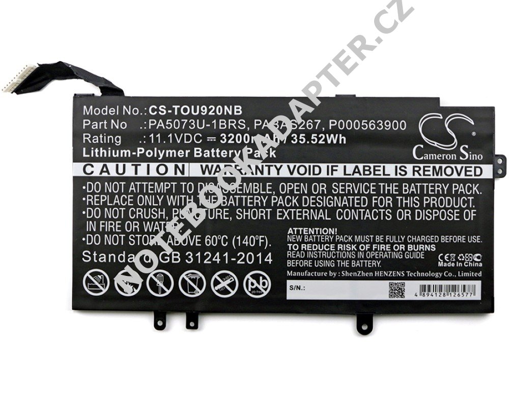 aku pro Toshiba Typ P000563900