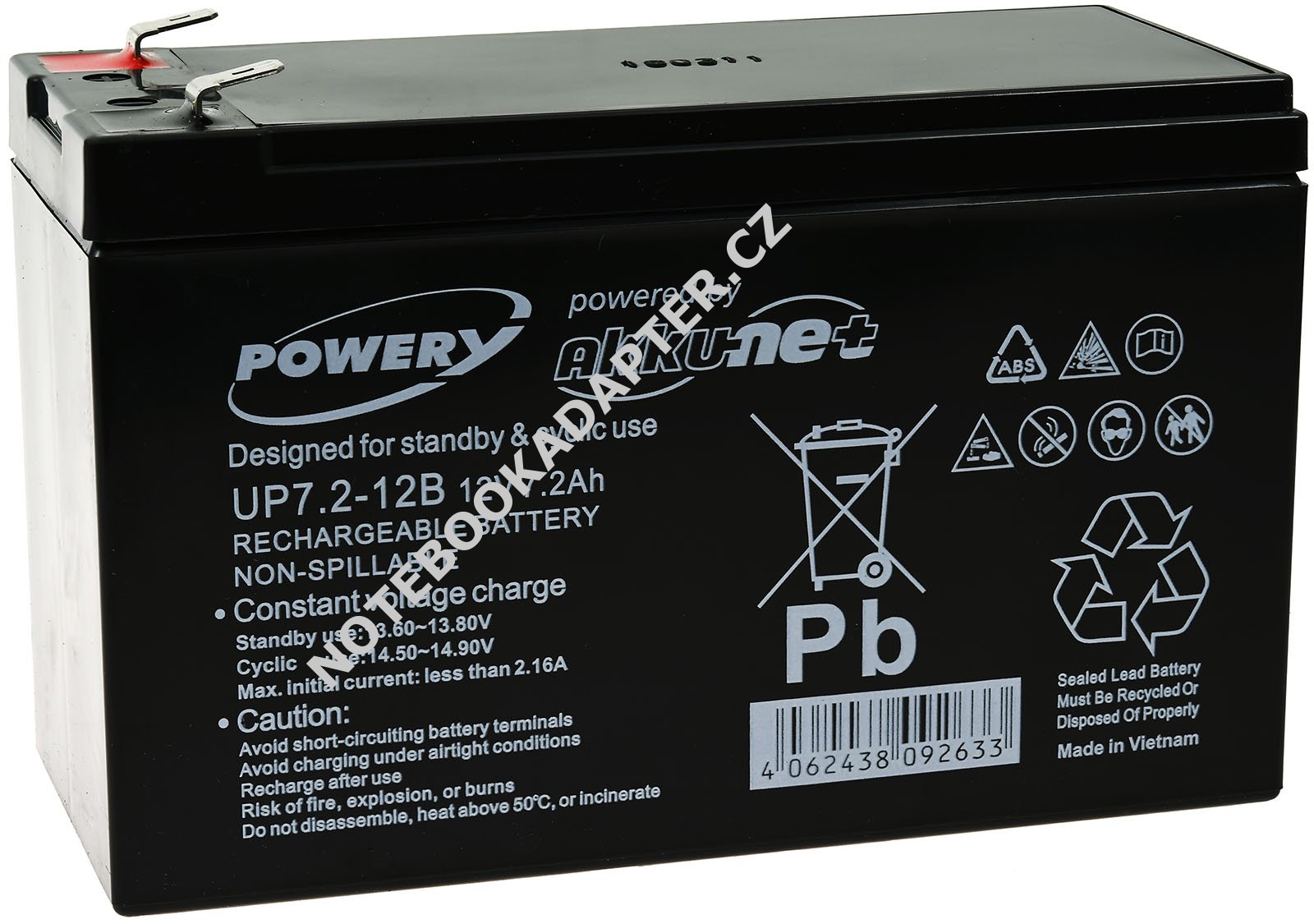 aku pro UPS APC Back-UPS BE550-GR - Powery