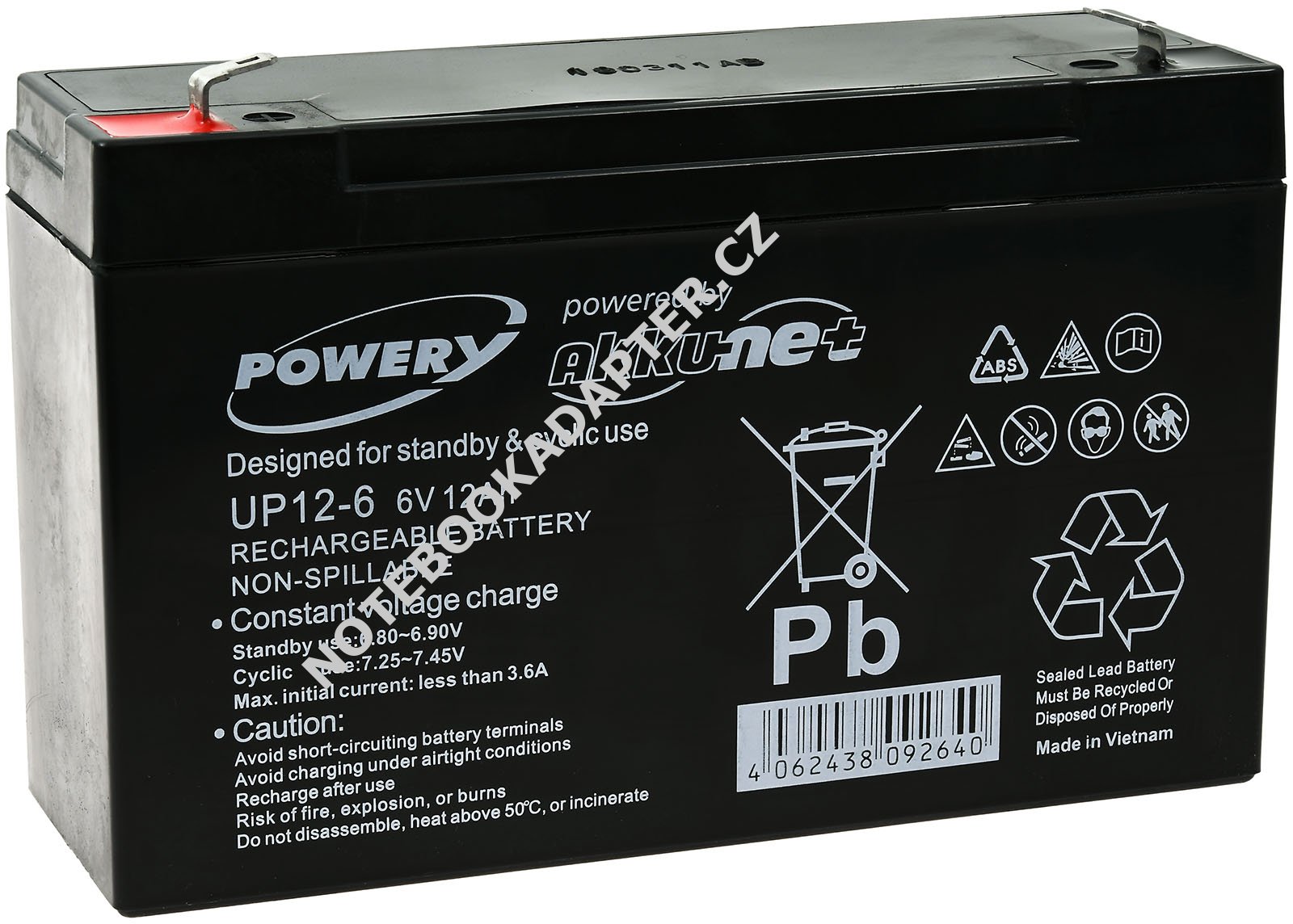 aku pro UPS APC RBC 3 - Powery