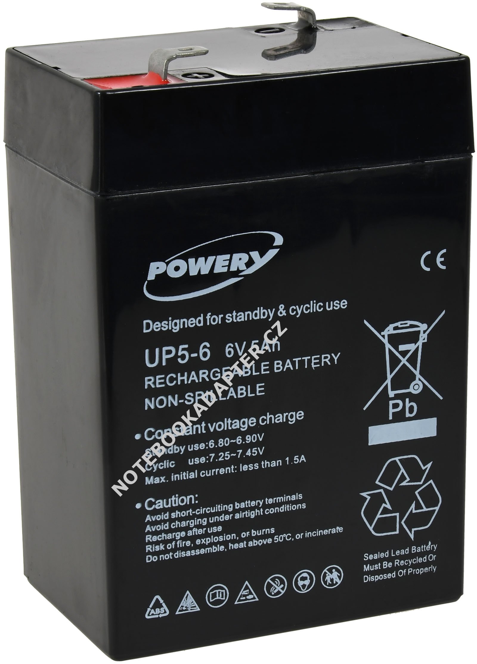 Akumulátor Typ FG10451 6V 5Ah - Powery